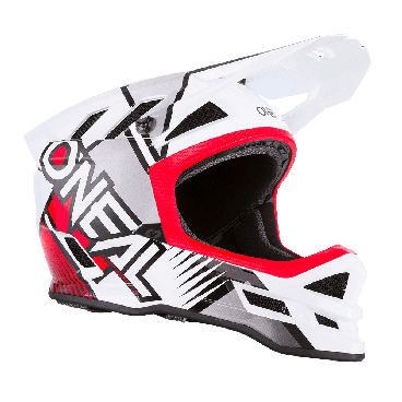 Фото Шлем велосипедный O'Neal BLADE Polyacrylite Helmet DELTA, white/red, 0453-523