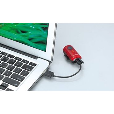 Фонарь велосипедный TOPEAK RedLite Mini USB, задний, TMS078