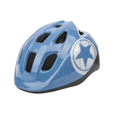 Фото Шлем велосипедный Polisport JUNIOR JEANS, подростковый, blue/white, PLS8740400019