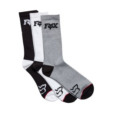Носки велосипедные FOX Fheadx Crew Sock 3 Pack Misc, 2023, 24184-582-S/M