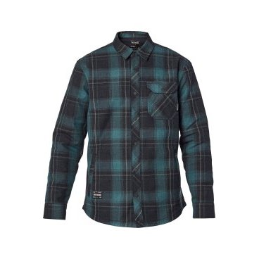 Рубашка велосипедная FОХ Whiplash Lined Work Shirt, Emerald, 25965-294-L