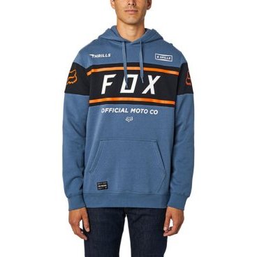 Толстовка велосипедная FOX Official Po Fleece, Blue Steel