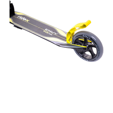 Самокат RIDEX Envy, детский, складной, двухколесный, 145 мм, желтый