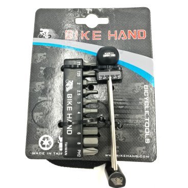 Ключ динамометрический Bike Hand, 2-10NM, 2/2.5/3/4/5/6/8mm/+/T10/T25, YC-636