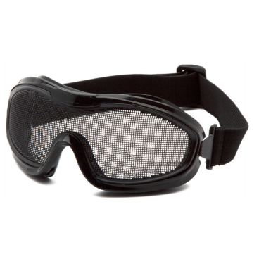 Фото Маска велосипедная PYRAMEX G9WMG с металической сеткой, обеспечивают защиту глазам, G9WMG