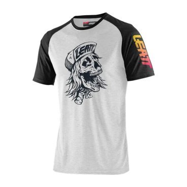 Футболка Leatt Core T-Shirt, Skull, 2021, 5021800160