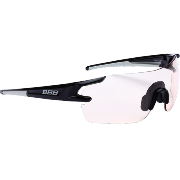 Очки велосипедные BBB FullView PC Photochromic lens, черный - серый, BSG-53PH
