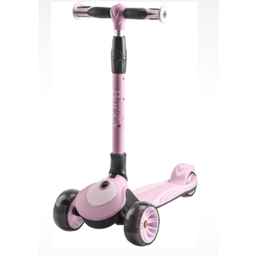 Фото Самокат Tech Team, Buggy (NN002311), складной, детский, трехколесный, розовый