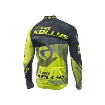 Джерси KELLYS Pro RACE, с длинным рукавом, салатовый, Jersey Long Sleeve Pro RACE, Lime, M