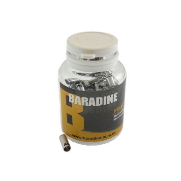 Фото Наконечник оплётки троса переключения Baradine СAPDA01-SI, 1 упаковка - 100 шт, 881660