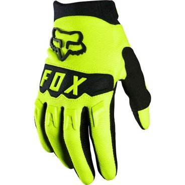 Велоперчатки Fox Dirtpaw Youth Glove, подростковые, Flow Yellow, 2020, 25868-130-YL