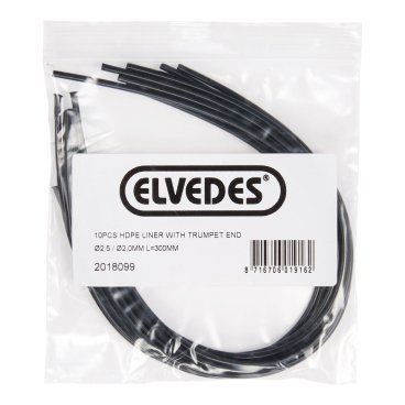 Вкладыш ELVEDES, для кабеля с трубкой внутри, Ø2,5 / 2,0 мм, 300 мм, HDPE, 2018099