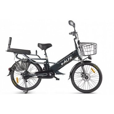 Электровелосипед GREEN CITY e-ALFA GL 24" 2021