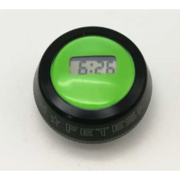 Фото Часы электронные Forward, в рулевую колонку, черный корпус, FWDWATCH1
