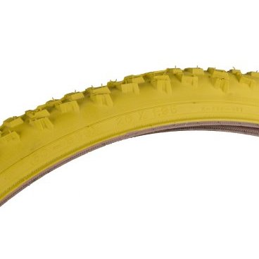 Покрышка для велосипеда KENDA 26"х1.95 (50-559) K829 высокий желтая 5-527635