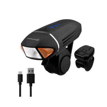 Велофонарь Briviga, передний, USB, на руль, диод CREE XM-L2, световой поток 450 лм, встроенный аккумулятор EBL-3310