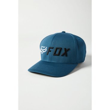 Фото Бейсболка велосипедная Fox Apex Flexfit Hat, DARK INDIGO, 2021, 26044-203