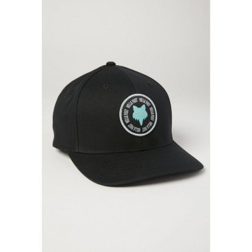 Фото Бейсболка велосипедная Fox Mawlr Flexfit Hat, Black, 2021, 26963-001-L/XL