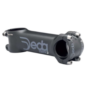 Фото Вынос руля велосипедный Deda Elementi ZERO stem, 80 mm, Alloy 6061, Black on Black (BOB), DZERO080