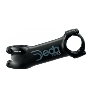 Фото Вынос руля велосипедный Deda Elementi ZERO 17° stem, 110 mm, Alloy 6061, +17°, Black on Black (BOB), DZERO17-110
