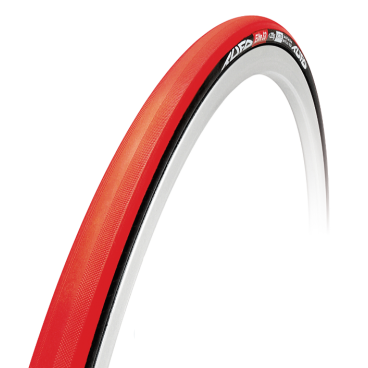 Фото Покрышка-трубка велосипедная Tufo Elite S3, 25 мм, <265g, чёрный/красный, GAL1L1608182