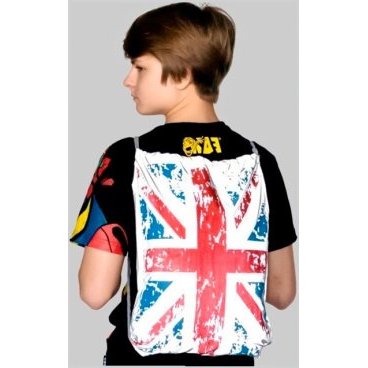 Рюкзак Светлячок Британский Флаг, детский/подростковый, 100% светоотражающий, 35х45 см,, FFF20096