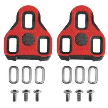 Фото Крепление контактных педалей (шипы) EXUSTAR, 7°, красный, E-ARC11