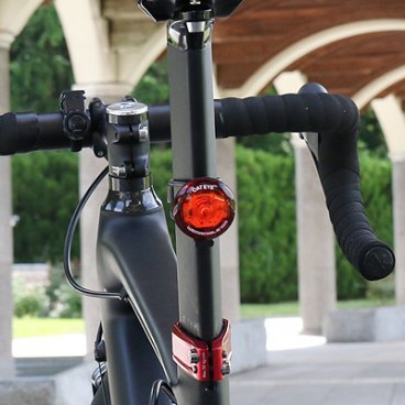 Фонарь велосипедный CAT EYE SL-WA10 WEARABLE MINI, задний, чёрный, CE5442570