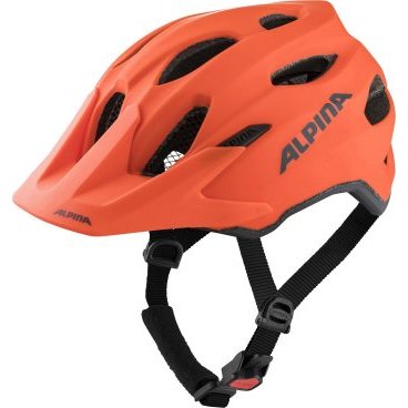 Велошлем Alpina Carapax Jr, детский, Pumpkin/Orange, 2021