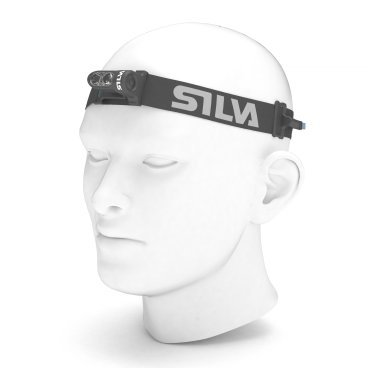 Фонарь налобный Silva Trail Runner Free Ultra, 2 диода, аккумулятор, 3 режима, 2021, 37807