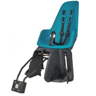 Фото Велокресло BOBIKT ONE Maxi Frame, с креплением на багажник/раму, bahama blue, 8012200009