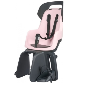Фото Велокресло BOBIKE GO Maxi Carrier, с креплением на багажник, cotton candy pink, 8012300004