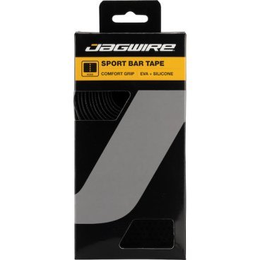 Обмотка велосипедного руля Jagwire Sport Bar Tape, black, BRS000