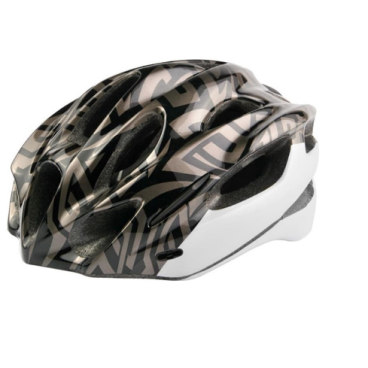 Фото Велошлем Stels MV-16, размер M, бело-черно-серый, LU089021