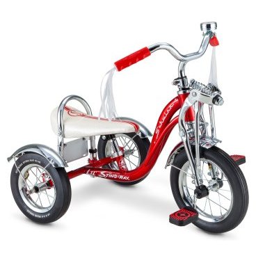 Фото Детский велосипед Schwin Lil' Stingray Super Deluxe Trike 12/10" 2021