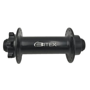 Фото Велосипедная втулка Bitex FB-MTF, передняя, для фэтбайка, 32 спицы, чёрная, FB-MTF15-150BK