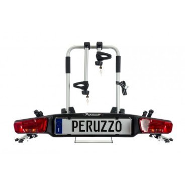 Крепление на фаркоп Peruzzo ZEPHYR, с омологированной панелью заднего света,  для 2 велосипедов 12-29", 713E