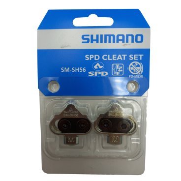 Шипы для велопедалей SHIMANO SM-SH56, пара, без гайки, мультинаправление, пара, Y41S98100, ISMSH56