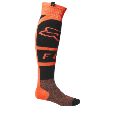 Носки велосипедные Fox Lux Fri Thin Sock, оранжевый/черный, 28161-824-S