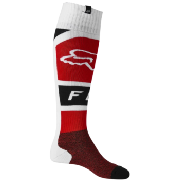 Фото Носки велосипедные Fox Lux Fri Thin Sock, красный/белый, 28161-110-M