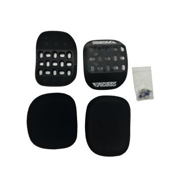 Подлокотники Profile Design Ergo Injected Armrest Kit, черный, ACEGIKT1