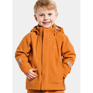 Фото Детская куртка DIDRIKSONS ROCKET KID'S JKT, оранжевый, 503954