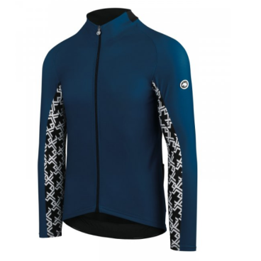 Фото Велоджерси ASSOS MILLE GT Spring Fall LS jersey, длинный рукав, caleum Blue, 11.24.273.25.TIR
