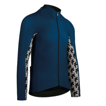 Велоджерси ASSOS MILLE GT Spring Fall LS jersey, длинный рукав, caleum Blue, 11.24.273.25.TIR