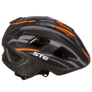 Шлем велосипедный STG HB3-5_B, детский/подростковый, черный