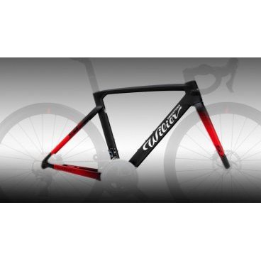 Фото Рама велосипедная Wilier Cento10 SL Disc Black Red 2022