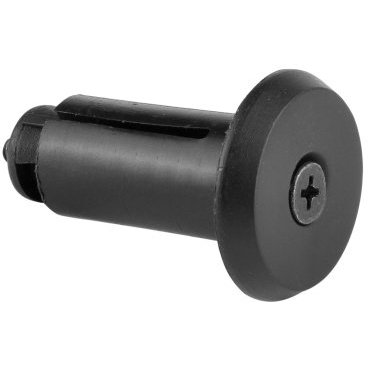 Фото Заглушка ручек руля XH-B009, посадочный диаметр 16 мм, полипропилен, чёрный, 150274