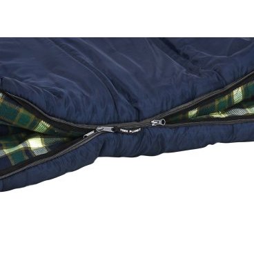 Спальный мешок TREK PLANET Chelsea XL Comfort, с левой молнией, синий, 70395-L