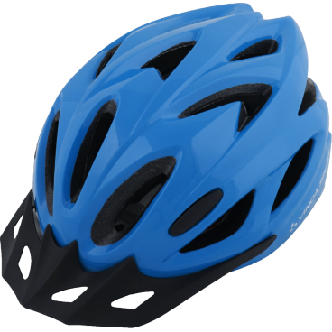Фото Шлем велосипедный Vinca Sport, детский, IN-MOLD, индивидуальная упаковка, голубой