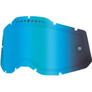 Фото Линза 100% RC2/AC2/ST2 Replacement Lens Vented Dual Pane Mirror Blue, 59083-00002